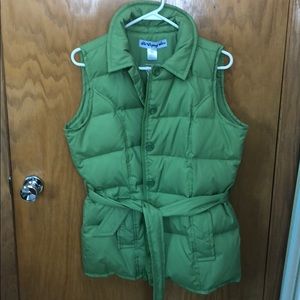 Company store down filled vest